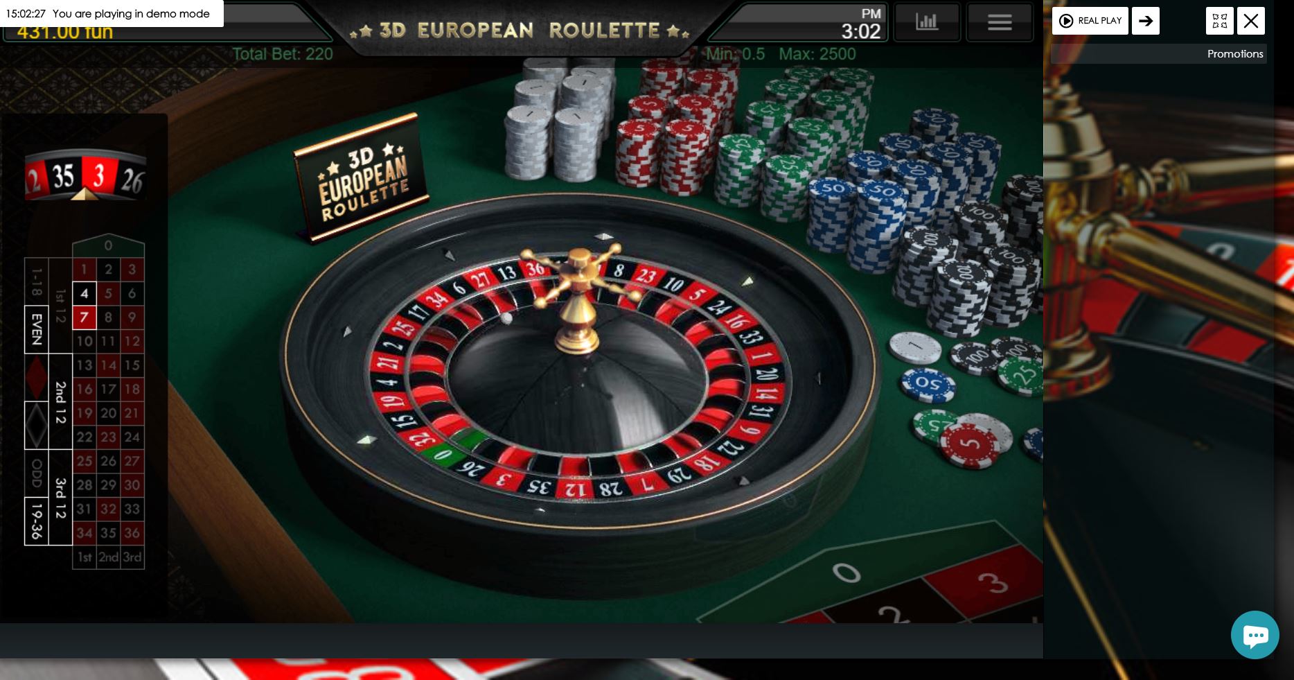 3d European Roulette Wheel
