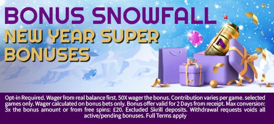 January Bonus Snowfall