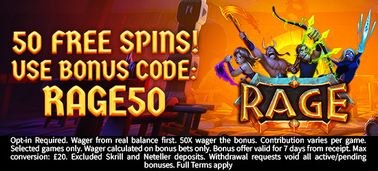 50 Free Spins!